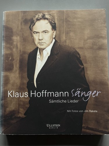 Signiert klaus hoffmann - signiert.,