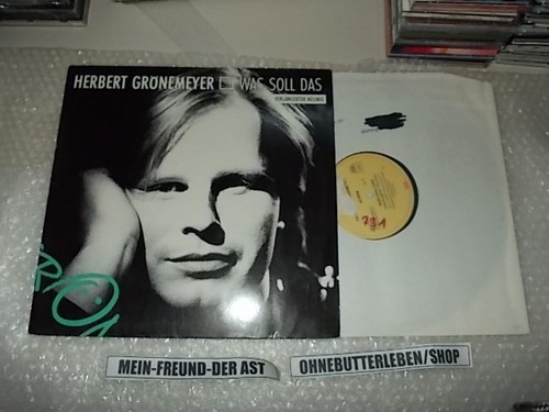 Pop herbert grönemeyer - lp,