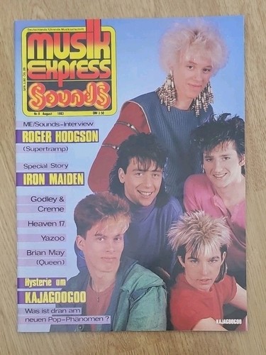 Musik express 1983 - express, 8/1983