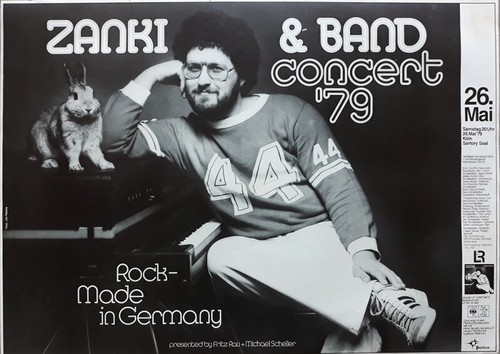 Edo zanki band 1979 plakat - edo,